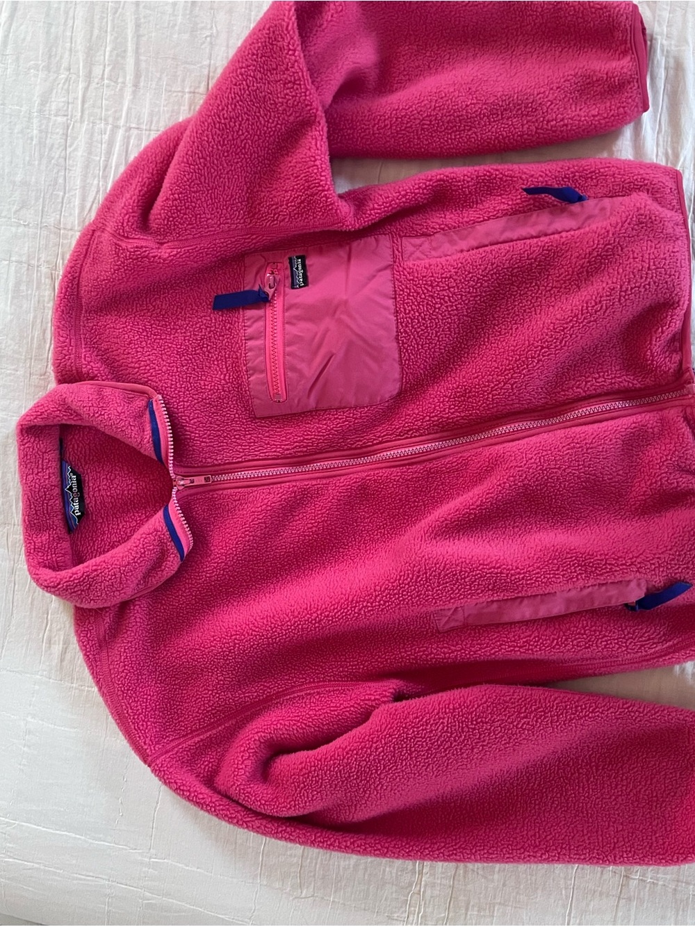 Patagonia | Women’s Hot Pink Full-Zip Fleece Jacket
